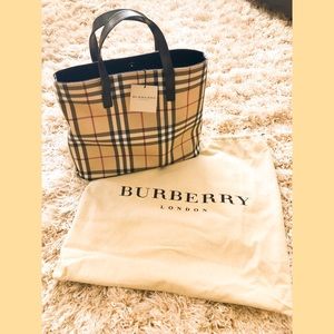 Authentic Burberry Tote